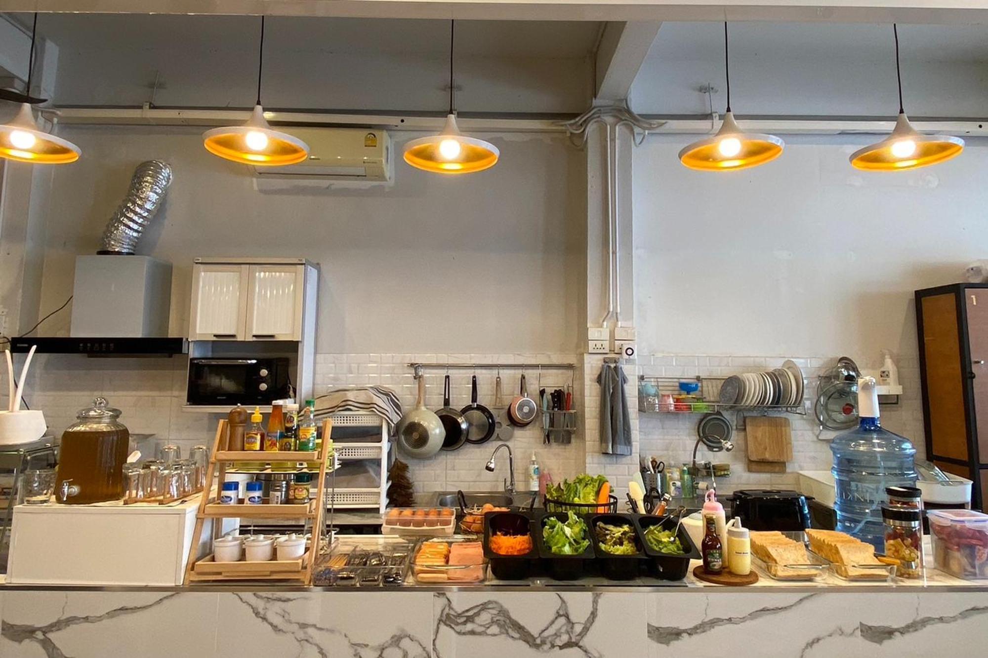 Hostel Lemon Siam Petchaburi Road Бангкок Екстер'єр фото